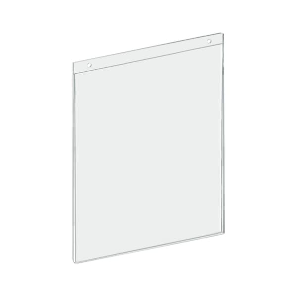 Azar Displays 11"W x 14"H Wall U-Frame w/ Holes, PK10 162710 - main
